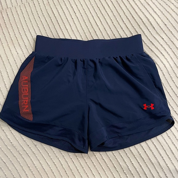 Under Armour Women’s Training Shorts Auburn Navy Blue